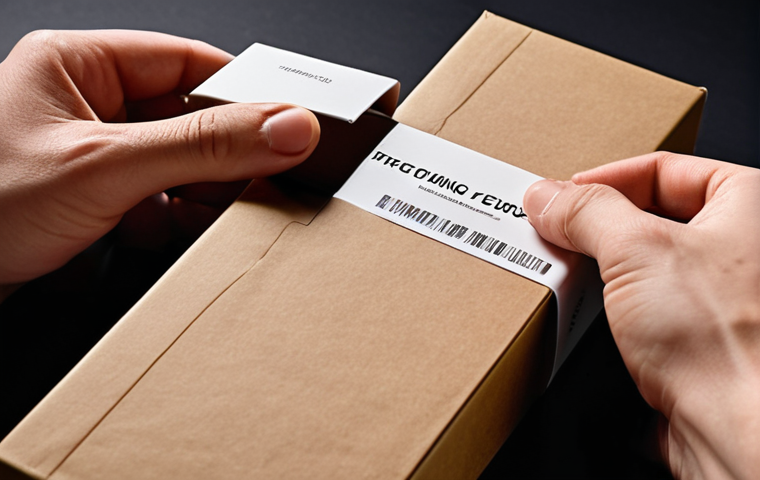 A close-up shot of hands carefully opening an elegantly designed product package, emphasizing the textures and colors. The lighting should be soft and inviting, highlighting the premium feel of the unboxing experience. Focus on capturing the emotional reaction of anticipation and delight.
